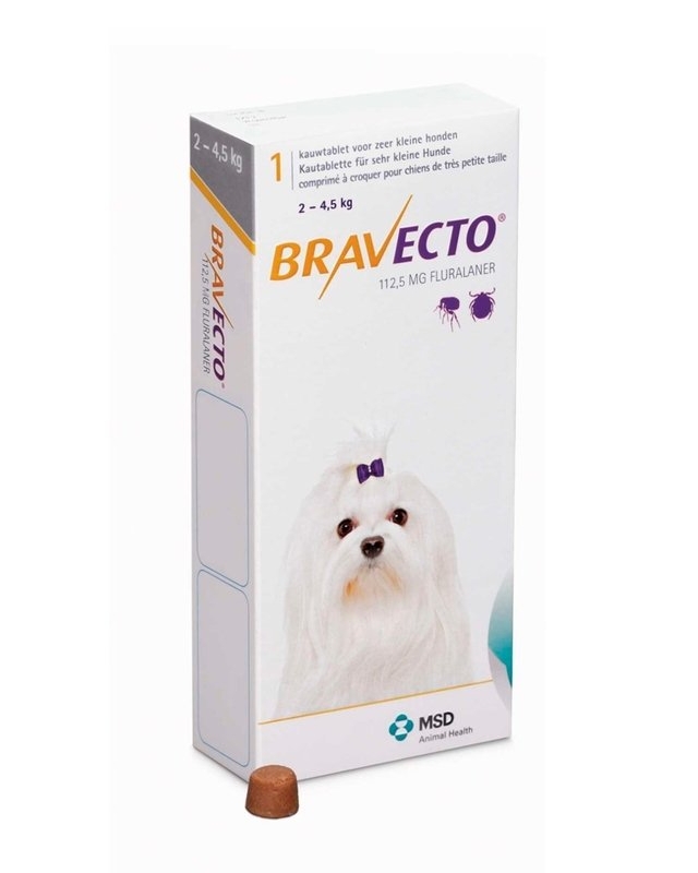 BRAVECTO PERRO 2 A 4.5 KG