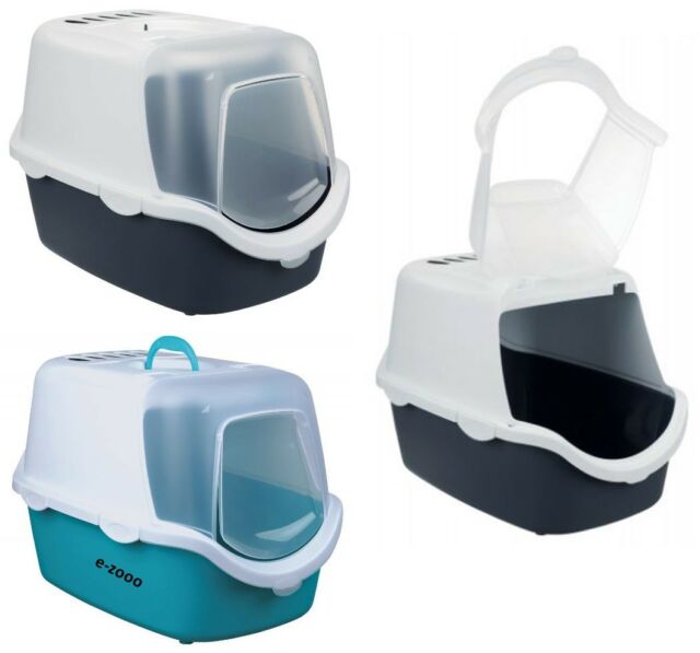 LITERA CERRADA EASY CLEAN TRIXIE GRIS - Imagen 2