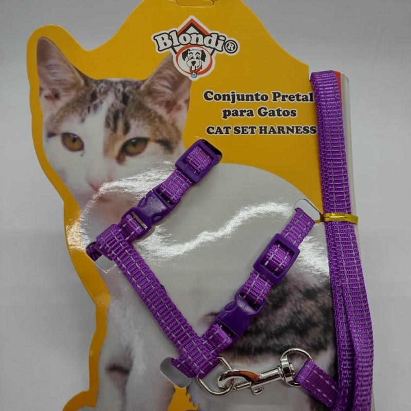 PRETAL CORREA AJUSTABLE PARA GATOS Y PERROS PEQUEÑOS