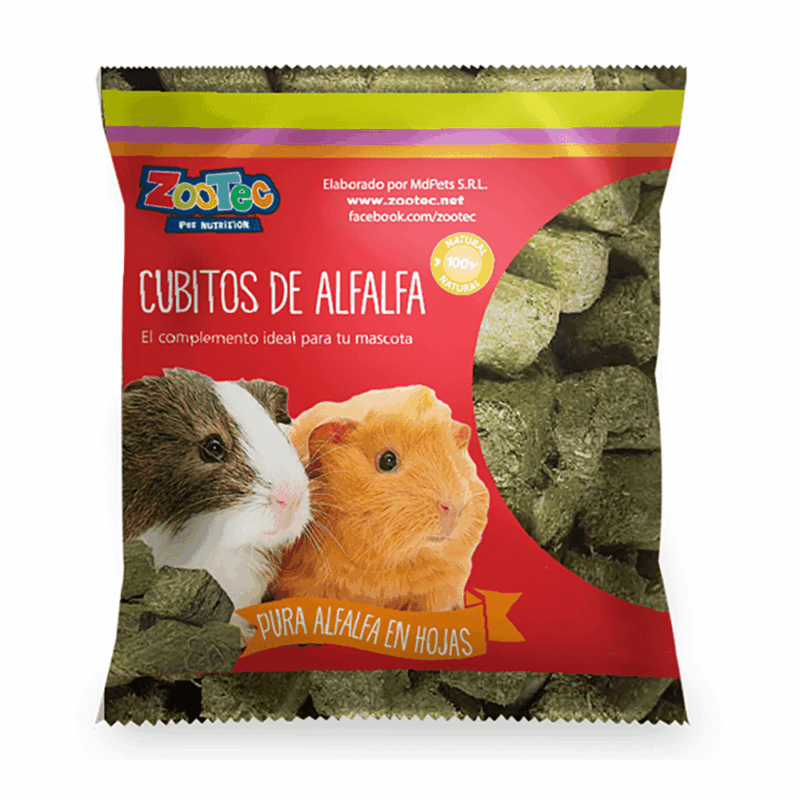 CUBOS DE ALFALFA x 500 gms