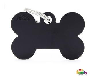 MEDALLA BLACK XL ALUMINUM BONE MY FAMILY