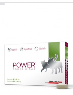 POWER COMPRIMIDOS PERRO 10 A 20 KG