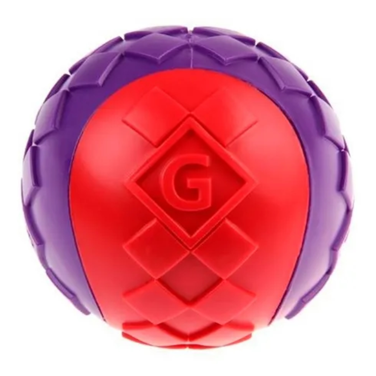 JUGUETE P/ PERRO GIGWI BALL SQUEAKER SOLID LARGE - Imagen 2