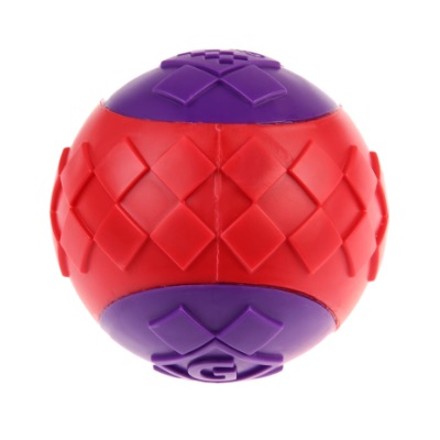 JUGUETE P/ PERRO GIGWI BALL SQUEAKER SOLID LARGE - Imagen 3