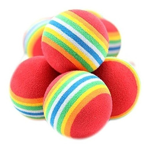 SET DE 4 PELOTAS DE GOMA ESPUMA P/ GATOS TRIXIE