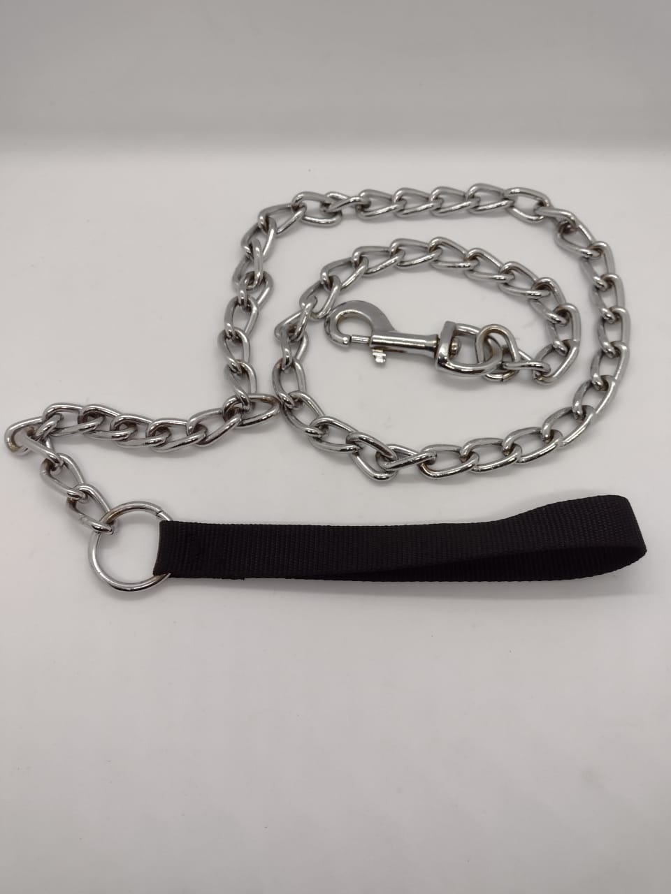 CORREA CADENA MANGO NYLON 40MM X 120CM P/ PERROS