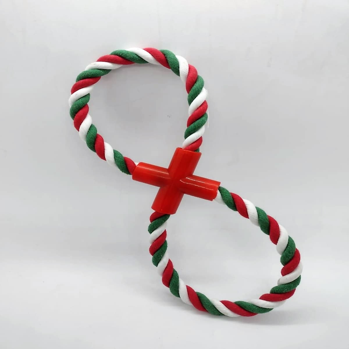 JUGUETES CON SOGA OCHO P/ PERROS BLONDI