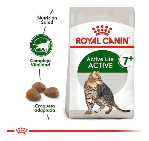 ROYAL CANIN GATO ACTIVE 7+ 1,5 KG - Imagen 2