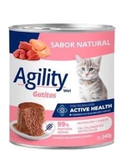 LATA AGILITY CATS KITTEN X 340 GRS