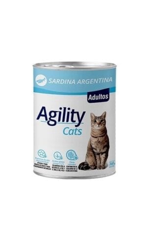LATA AGILITY CATS SARDINA X 340 GRS