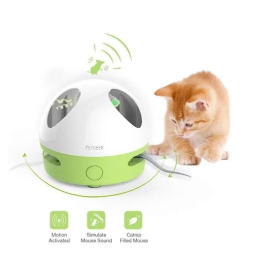 JUEGO INTERACTIVO P/ GATOS GIGWI HIDING MOUSE