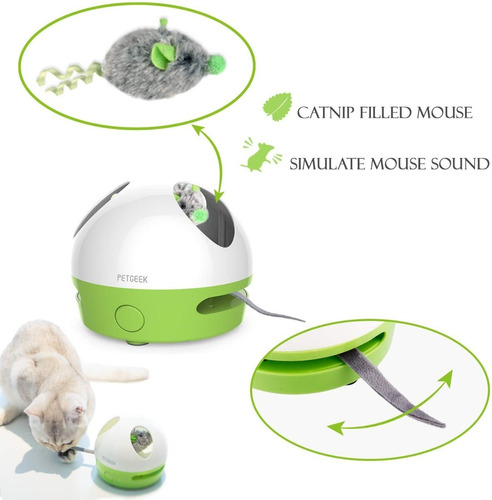 JUEGO INTERACTIVO P/ GATOS GIGWI HIDING MOUSE - Imagen 2