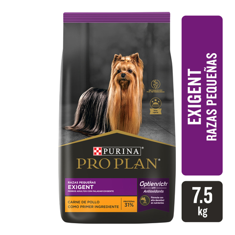 PRO PLAN EXIGENT PEQUEÑO X 7,5 KG
