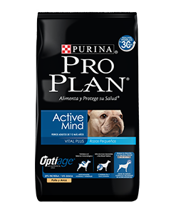 PRO PLAN ACTIVE MIND PEQUEÑO X 3KG