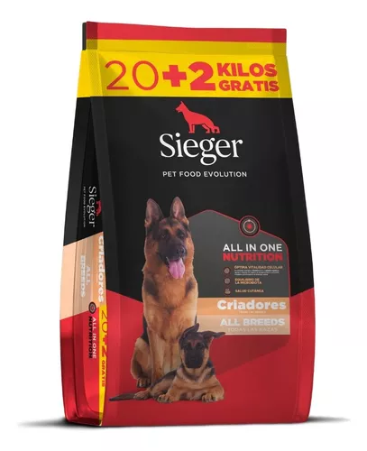 SIEGER CRIADORES - 20KG + 2KG GRATIS