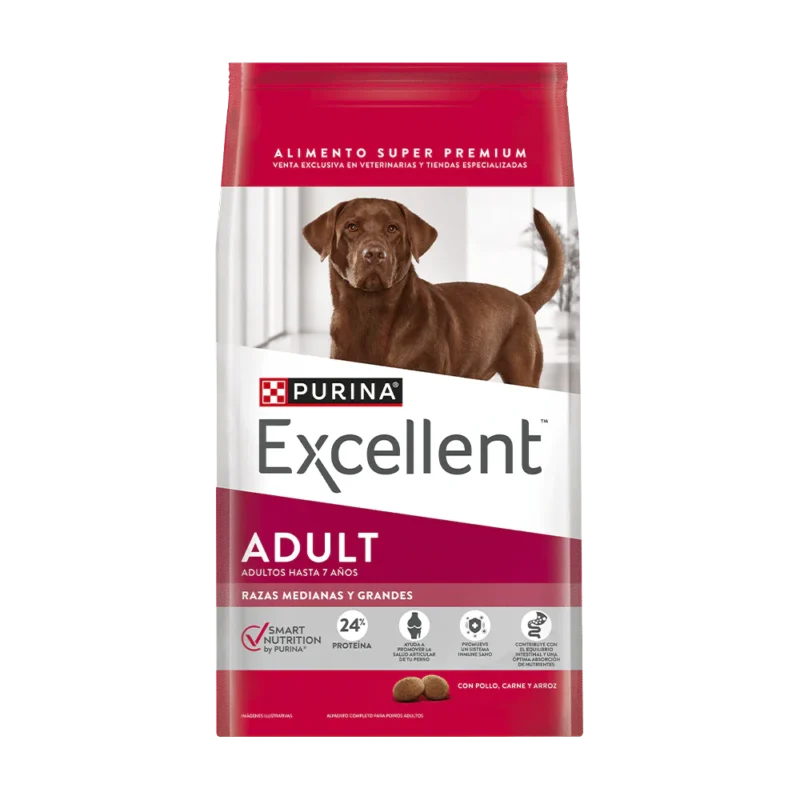 EXCELLENT RAZA MEDIANA ADULT - 3KG