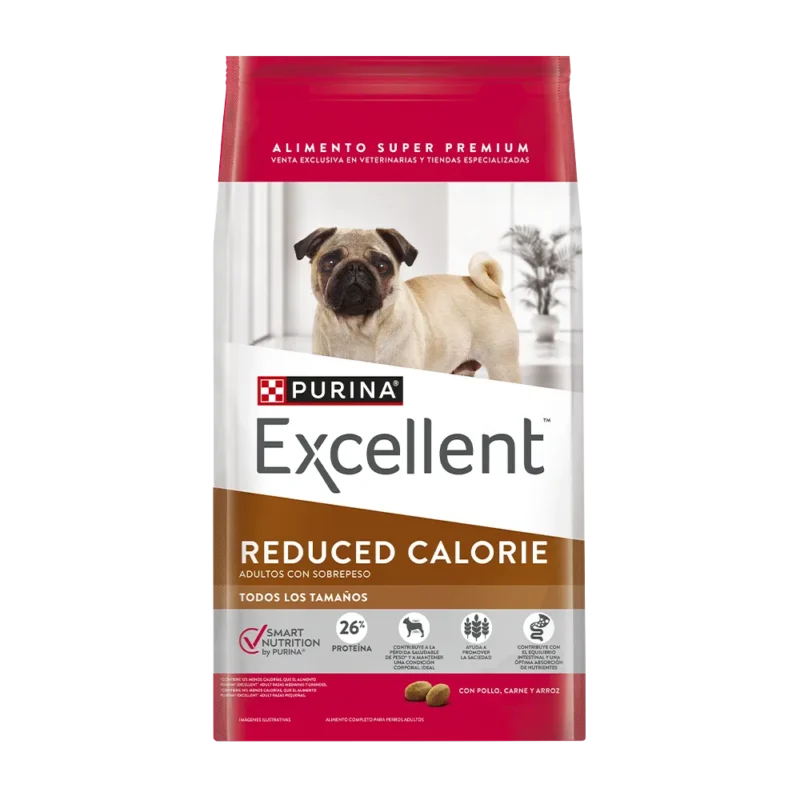 EXCELLENT REDUCIDO EN CALORIAS POLLO Y ARROZ - 3KG