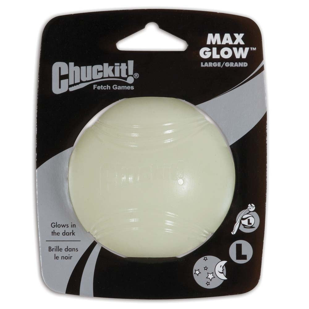 JUGUETE PELOTA P/ PERRO CHUCKIT MAX GLOW BALL LARGE