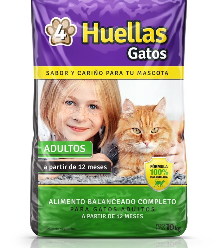 4 HUELLAS GATO - 20 KG
