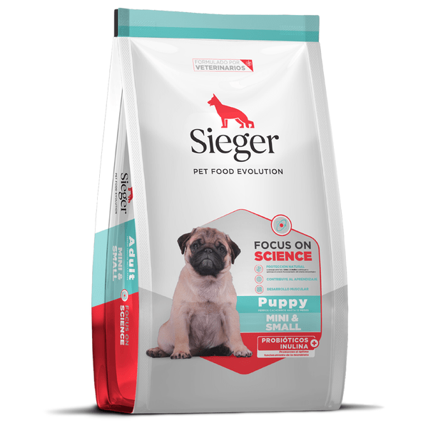 SIEGER CACHORRO MORDIDA PEQUEÑA - 12KG