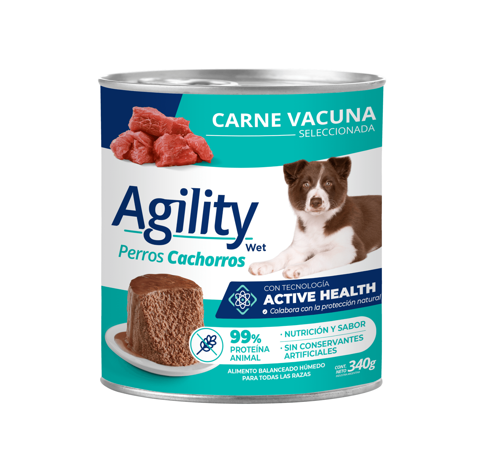LATA AGILITY PERRO CACHORRO - 340GR