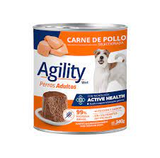 AGILITY WET ADULTO POLLO - 340GR