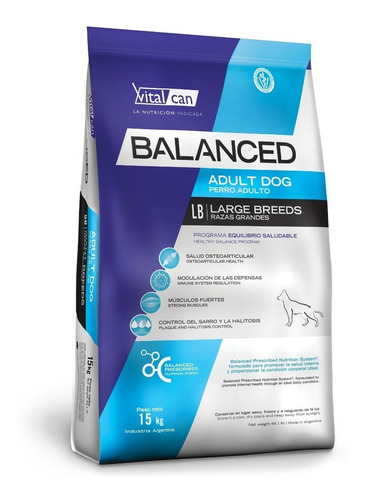Vital Can Balanced Perro Adulto Large 15 kg