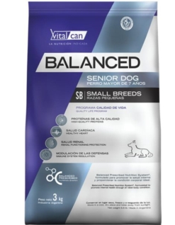 Vital Can Balanced Senior Raza Pequeña 3 kg