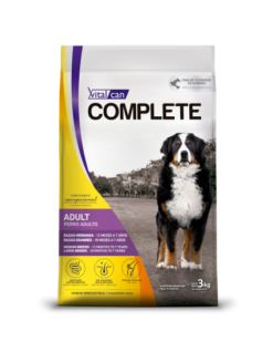 VITALCAN COMPLETE PERRO ADULTO RAZA MED/GDE X 20 KG