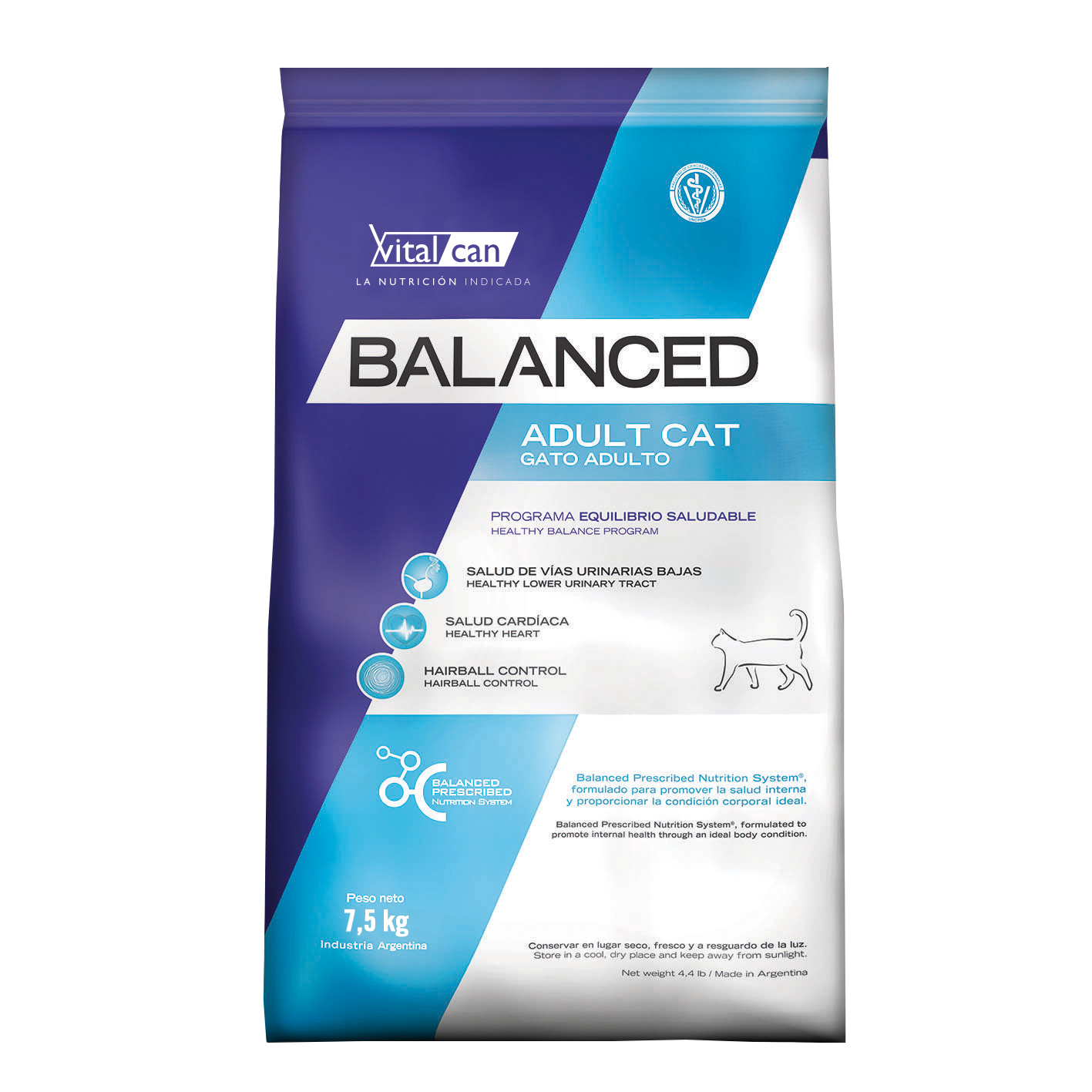 Vitalcan Balanced Gato Adulto 7.5 kg