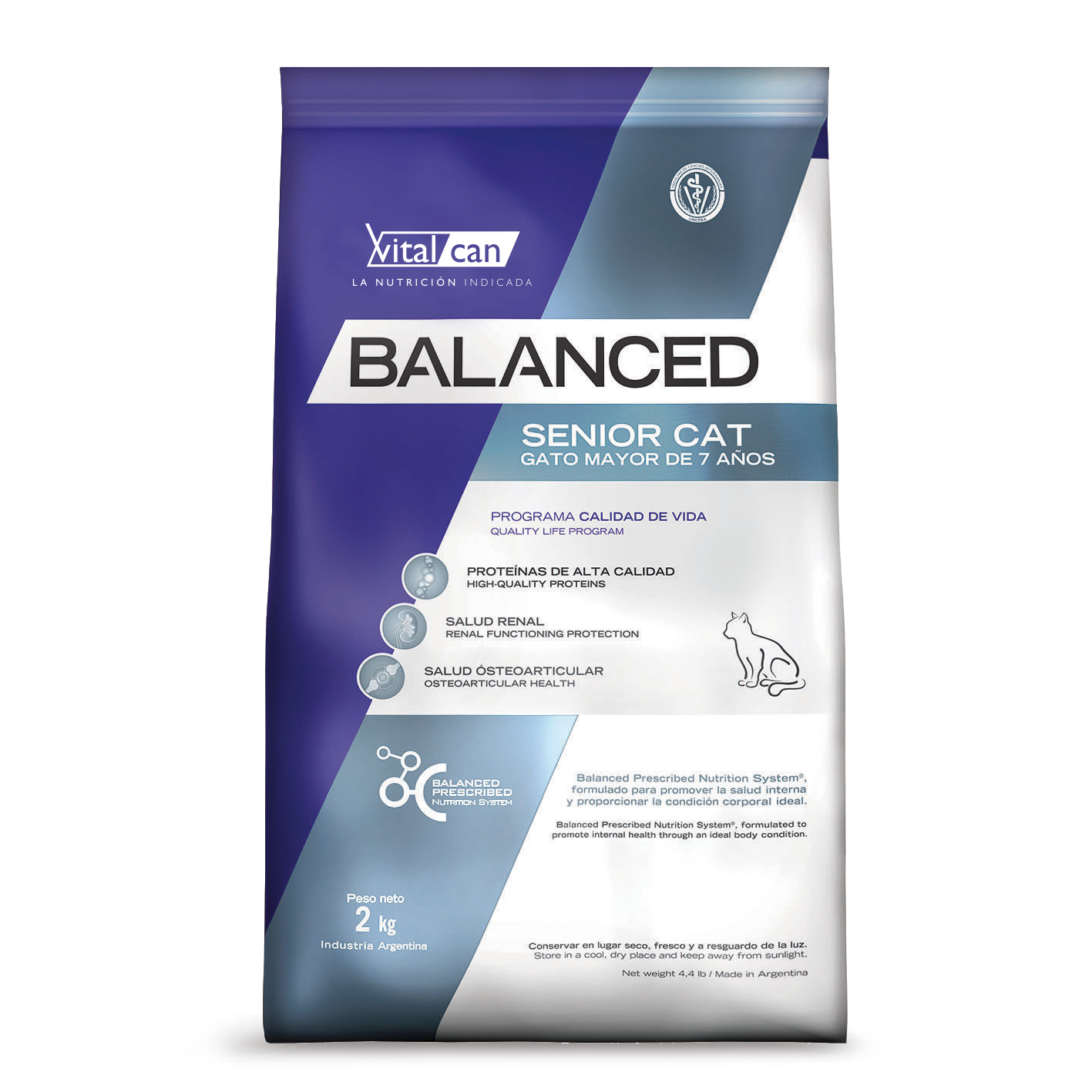 Vitalcan Balanced Gato Senior 2 kg