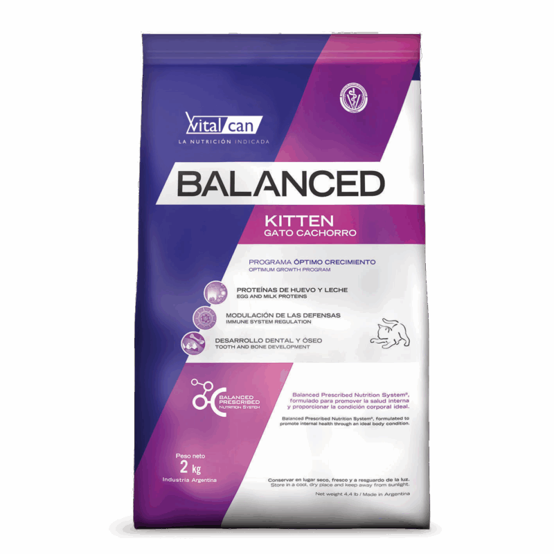 Vitalcan Balanced Kitten 2 kg