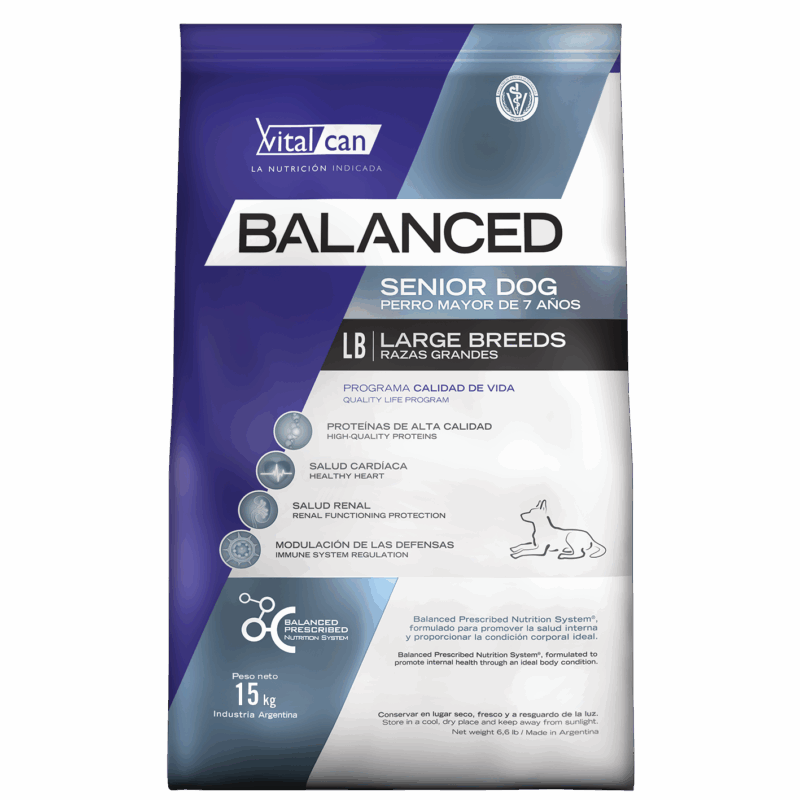 Vital Can Balanced Perro Senior 15 kg