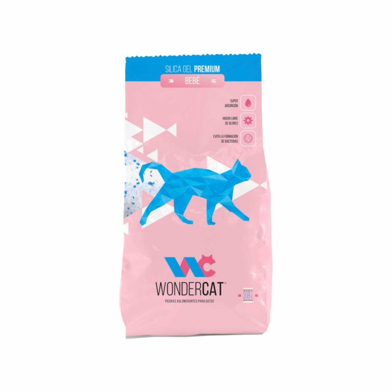 SILICA GEL WONDERCAT Bebe x 3.8 Lts