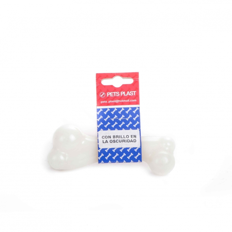 hueso plastico chico brillo en la oscuridad