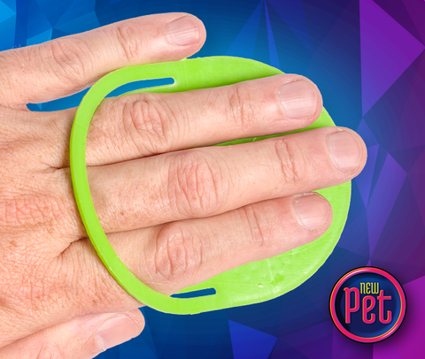 rasqueta plastica de aseo perros y gatos - Imagen 2