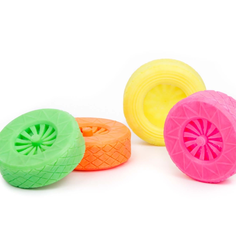 Rueda De Goma Pets Plas