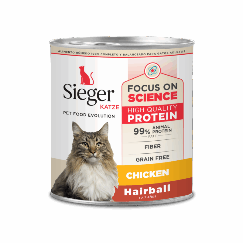 Lata Katze Adulto Hairball x 340 Grs