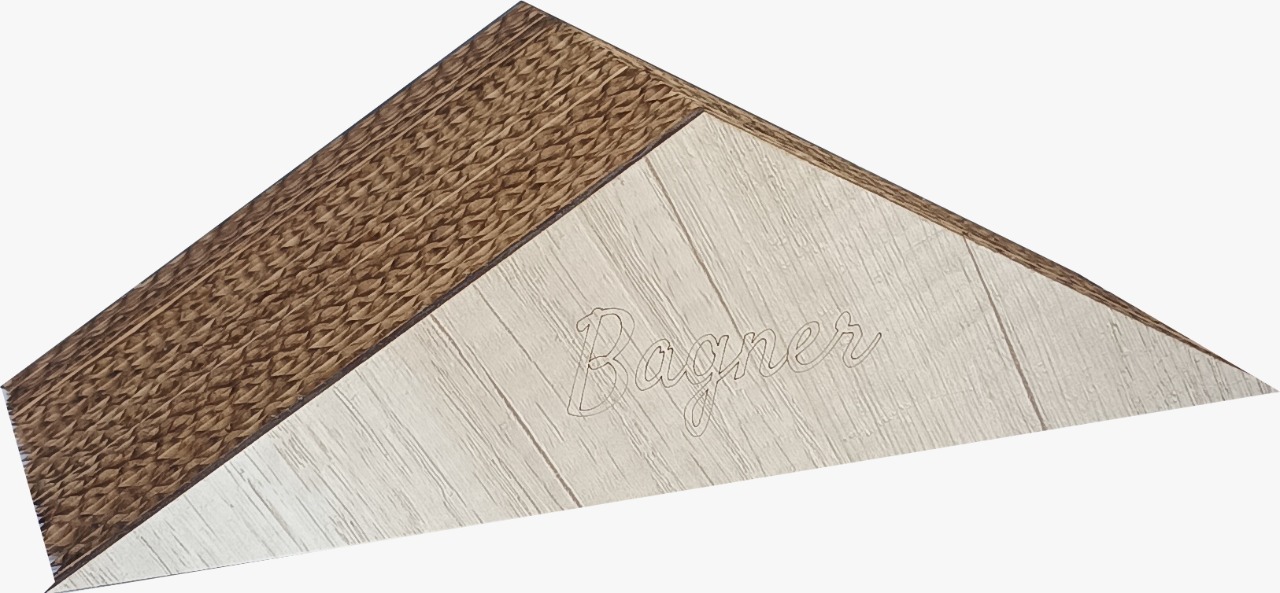 Rascador Triángulos Surtidos 4 Unidades Bagner - Imagen 3