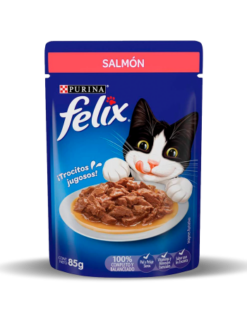 Pouch Felix Classic Salmon Caja 15 Uni x 85 Grs