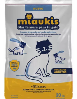 MIAUKIS GATOS X 20 KG