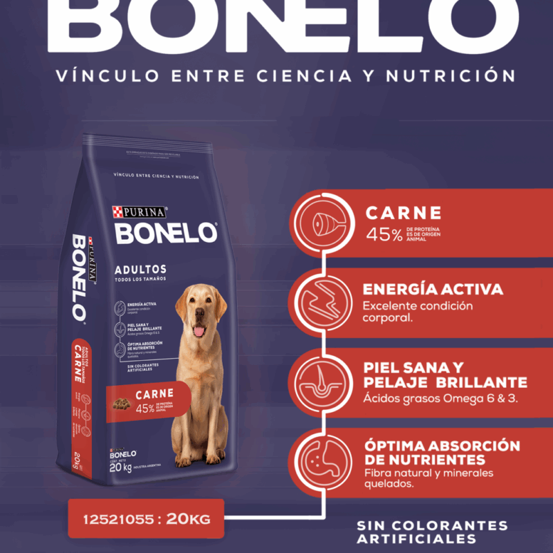 Alternative view of BONELO ADULTO x 20 KG PURINA