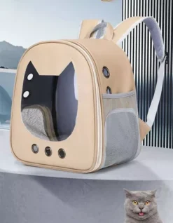 MOCHILA VENTANA DE GATO 32 X 21 X 35