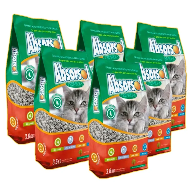 PACK ABSORSOL PREMIUM 3,6 KG x 6 UNIDADES