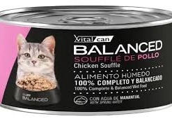 BALANCED SOUFFLE MERLUZA GATO CACHORRO X 85 GS
