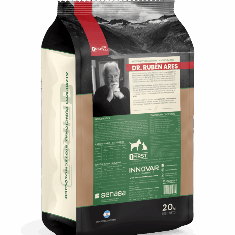 FIRST ALIMENTO BIOTECNOLOGICO x 3KG 30% PROTEINAS ( SIN CEREALES)